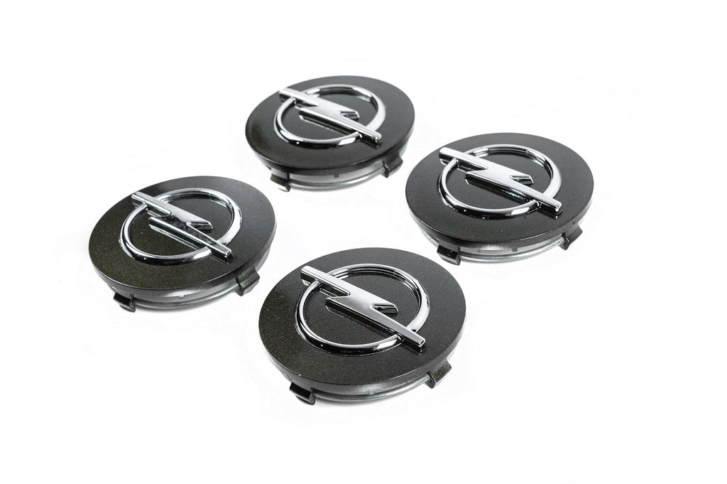 Wheel center caps 64/61mm op6461g (4 pcs) for Opel - image 1