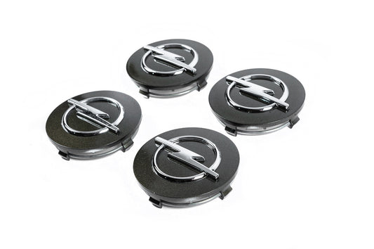 Wheel center caps 64/61mm op6461g (4 pcs) for Opel - image 1