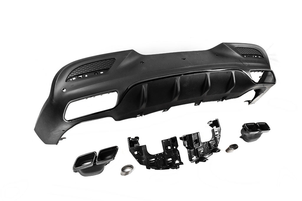 Rear diffuser with nozzles (GLE63 design) for Mercedes GLE coupe C292 2015-2019 - image 4