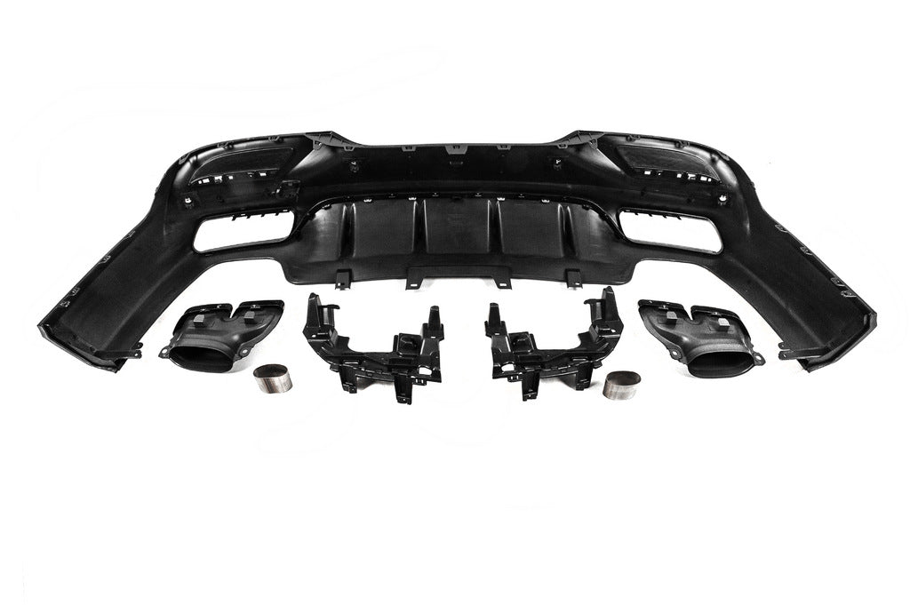 Rear diffuser with tips Black (GLE63 design) for Mercedes GLE coupe C292 2015-2019 - image 5
