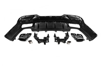 Rear diffuser with tips Black (GLE63 design) for Mercedes GLE coupe C292 2015-2019 - image 5