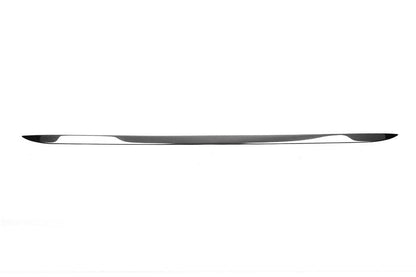 The edge of the trunk Black Chrome (stainless) for Nissan Qashqai 2014-2021 - Reelken Auto