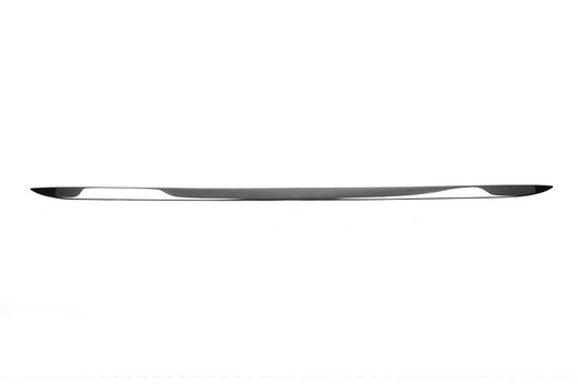 The edge of the trunk Black Chrome (stainless) for Nissan Qashqai 2014-2021 - Reelken Auto