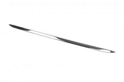 The edge of the trunk Black Chrome (stainless) for Nissan Qashqai 2014-2021 - Reelken Auto