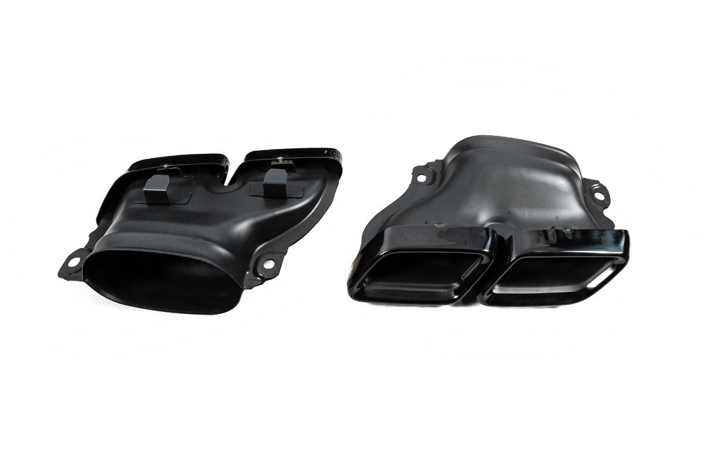 Rear diffuser with tips Black (GLE63 design) for Mercedes GLE coupe C292 2015-2019 - image 6