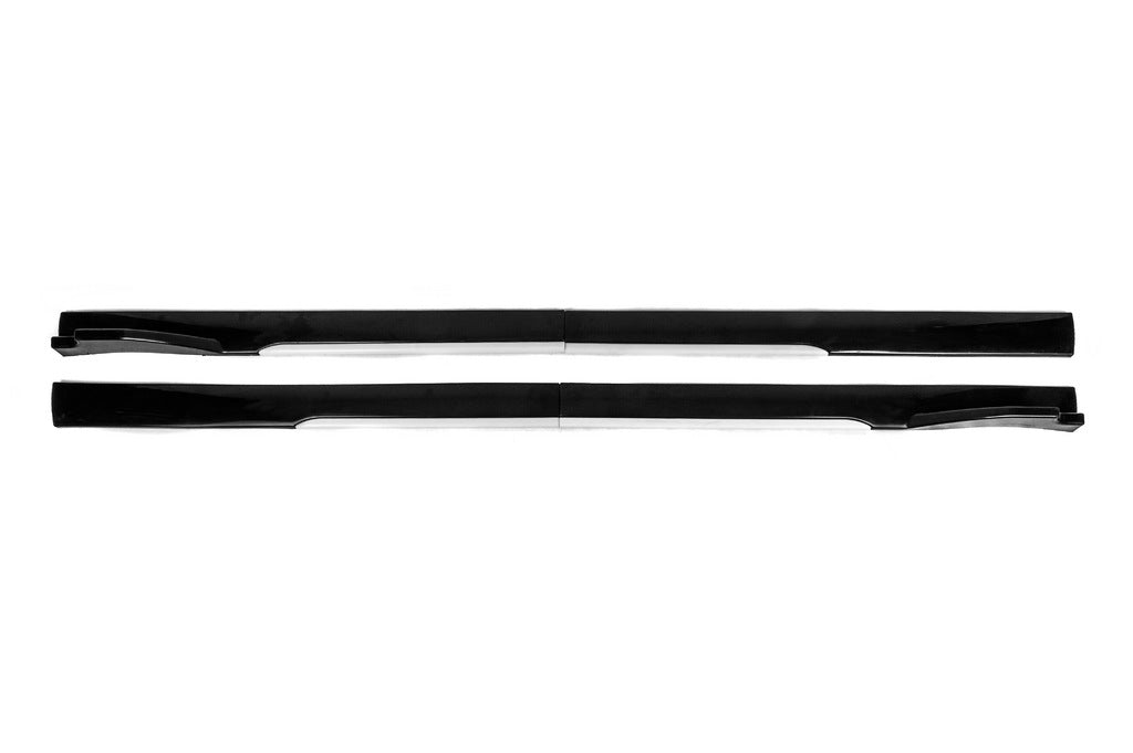 Universal Side Skirt Extensions Niken White (ABS) (4pcs) - image 1