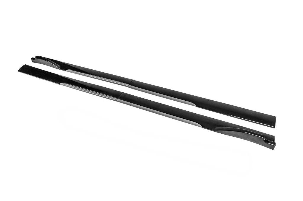 Universal overlays on side sills Niken Gray (ABS) (4pcs) - Reelken Auto