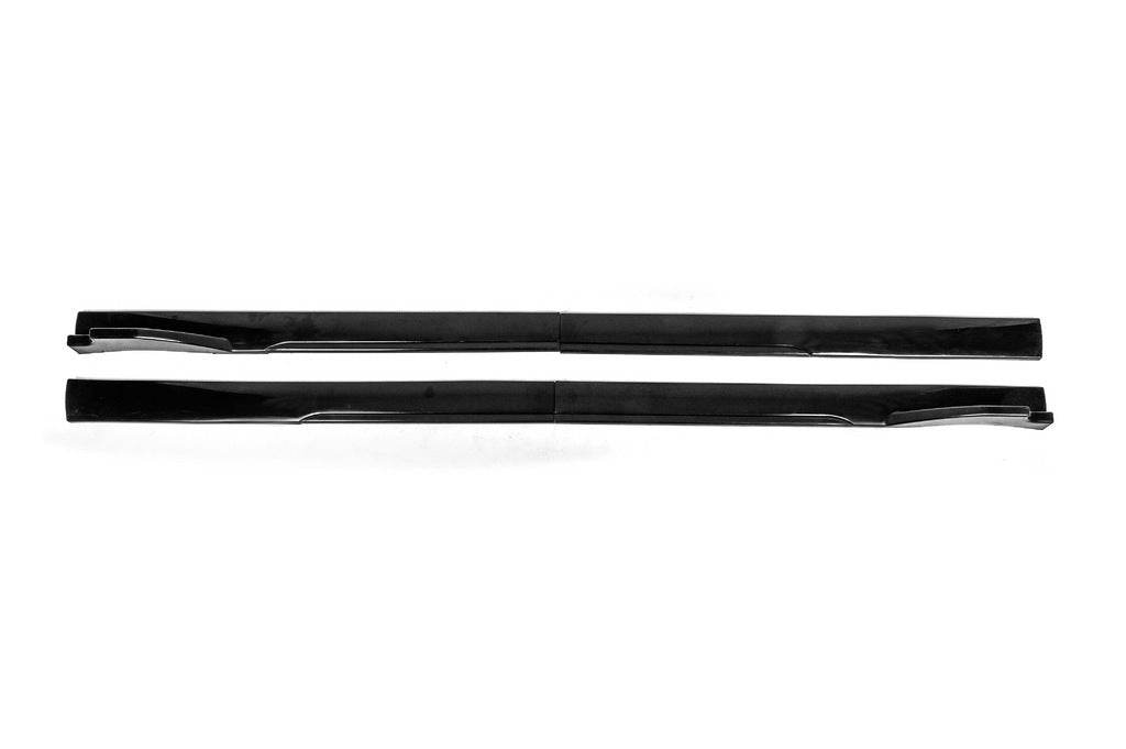 Universal overlays on side sills Niken Black (ABS) (4pcs) - Reelken Auto