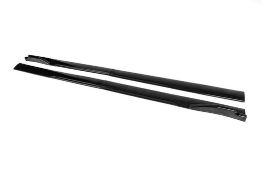 Universal overlays on side sills Niken Black (ABS) (4pcs) - Reelken Auto