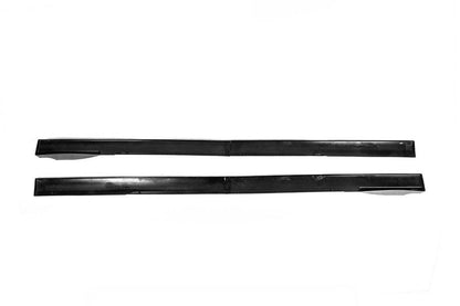 Universal overlays on side sills Niken Black (ABS) (4pcs) - Reelken Auto