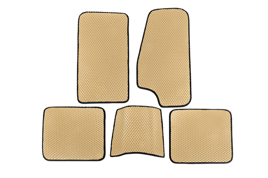 EVA Floor Mats (Beige) V-2 for Jeep Cherokee XJ 1984-2001 - image 1