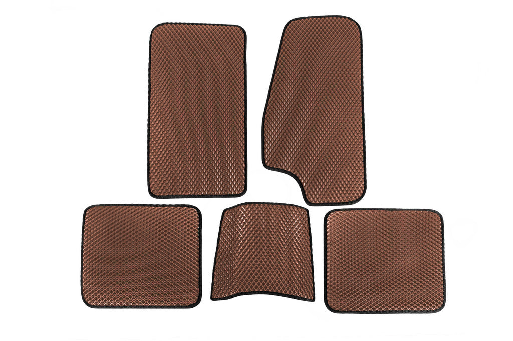 EVA Floor Mats (Brown) V-2 for Jeep Cherokee XJ 1984-2001 - image 1