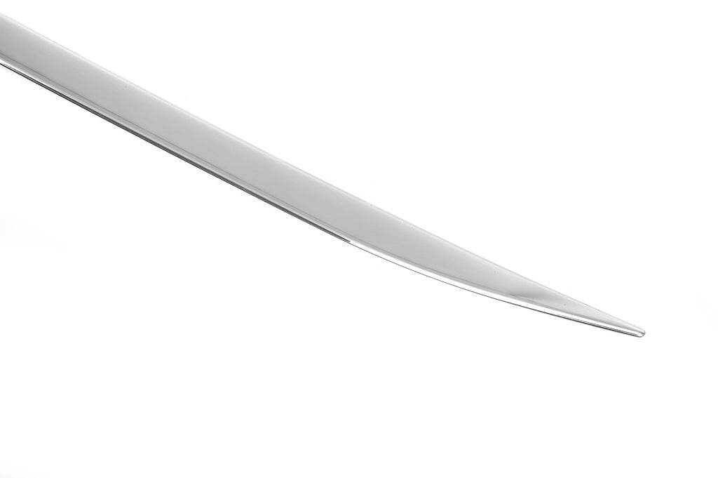 The edge of the trunk (stainless steel). for Peugeot 208 2012-2019 - Reelken Auto