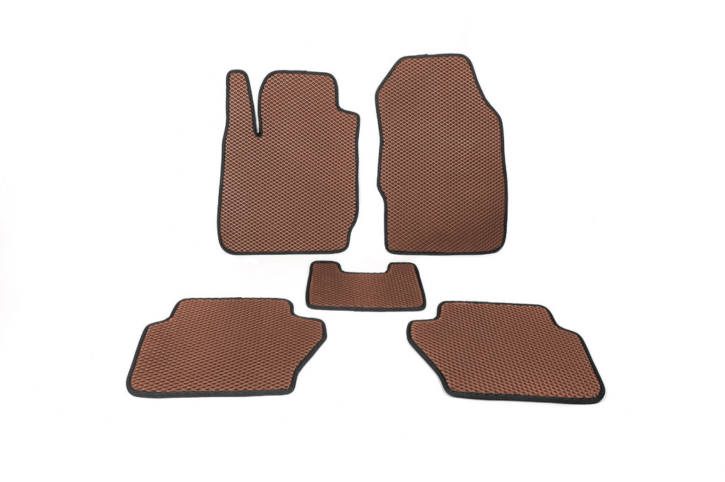 EVA Floor Mats (Brown) for Ford Fiesta 2008-2017 - image 1