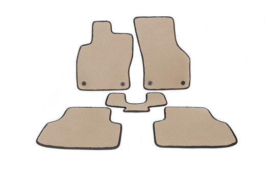 EVA mats (beige) for Audi A3 2012-2020 - Reelken Auto