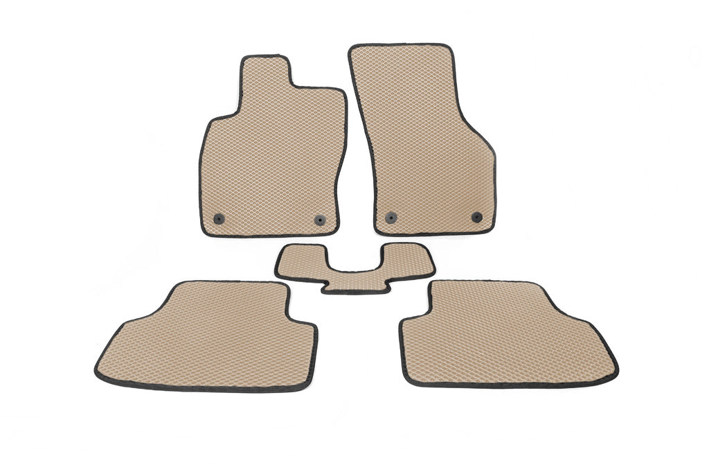 EVA Floor Mats (Beige) for Audi A3 2012-2020 - image 1