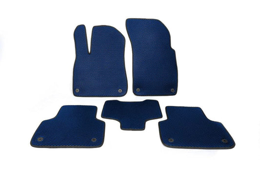 EVA mats (blue) for Audi Q7 2015- - Reelken Auto