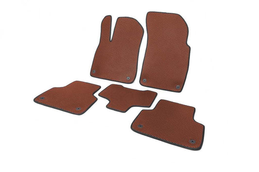 EVA mats (brown) for Audi Q7 2015- - Reelken Auto