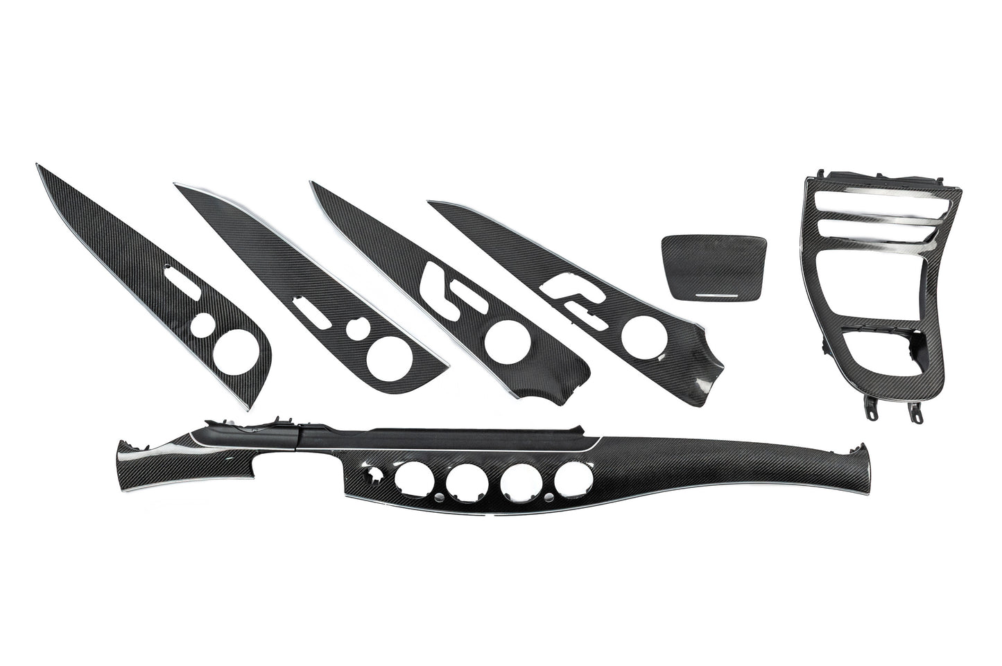 Dashboard Trim (Carbon) for Mercedes E-сlass W213 2016-2023 - image 1