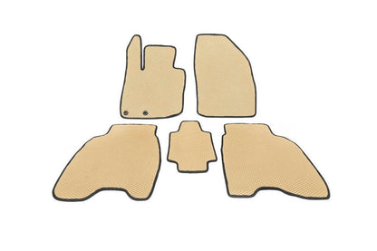 EVA mats (Beige) for Honda Civic HB 2006-2012 - Reelken Auto