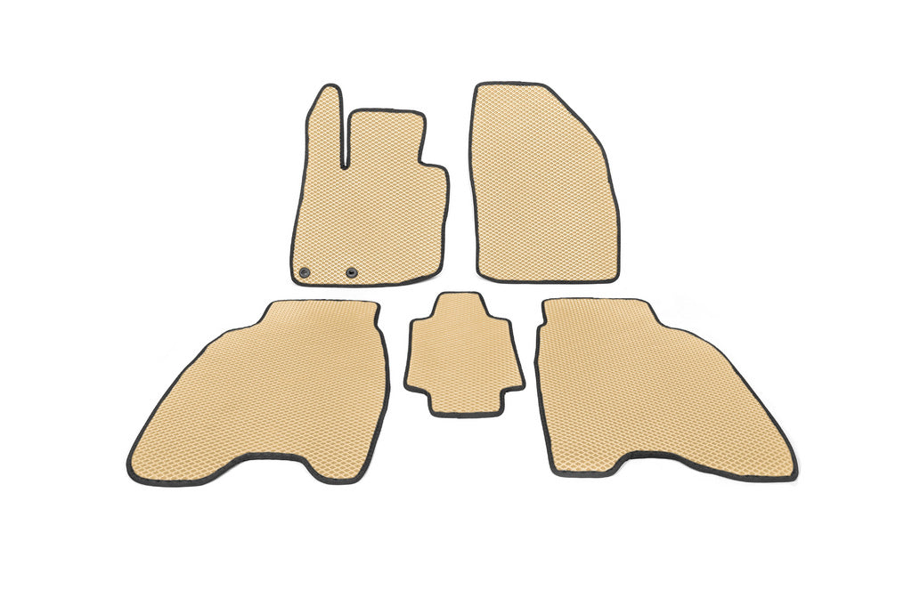 EVA Floor Mats (Beige) for Honda Civic HB 2006-2012 - image 1