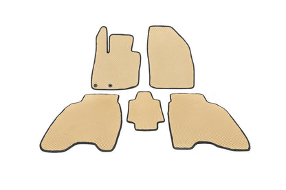 EVA Floor Mats (Beige) for Honda Civic HB 2006-2012 - image 1