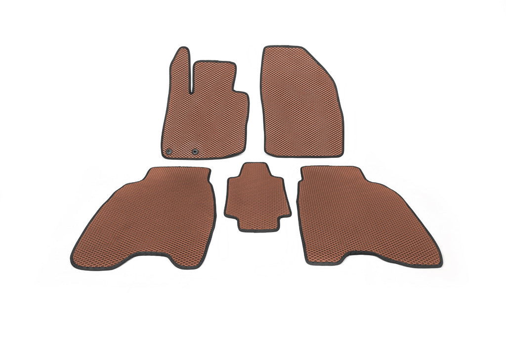 EVA Floor Mats (Brown) for Honda Civic HB 2006-2012 - image 1