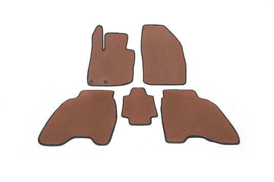 EVA Floor Mats (Brown) for Honda Civic HB 2006-2012 - image 1