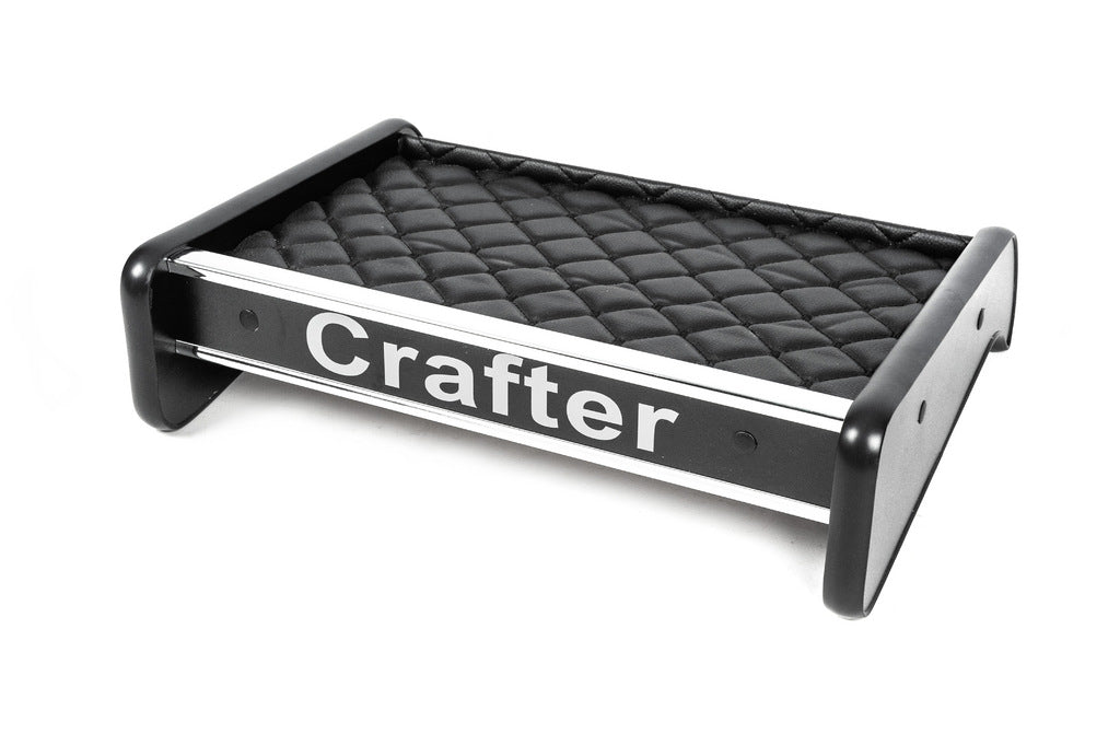 Dashboard Shelf (Black with Black Stitching) for Volkswagen Crafter 2016- - image 3