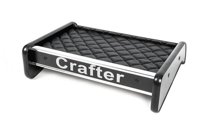 Dashboard Shelf (Black with Black Stitching) for Volkswagen Crafter 2016- - image 3