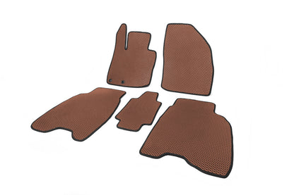 EVA Floor Mats (Brown) for Honda Civic HB 2006-2012 - image 2