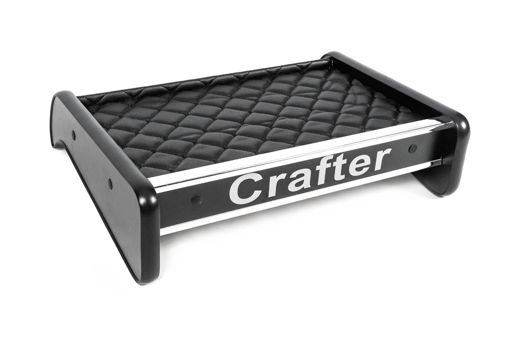 Dashboard Shelf (Black with Black Stitching) for Volkswagen Crafter 2016- - image 2