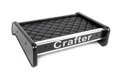 Dashboard Shelf (Black with Black Stitching) for Volkswagen Crafter 2016- - image 2