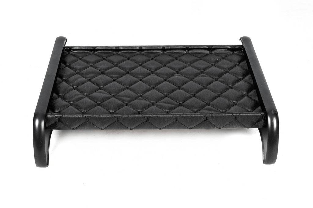 Shelf on the panel (Black with black thread) for Volkswagen Crafter 2016- - Reelken Auto