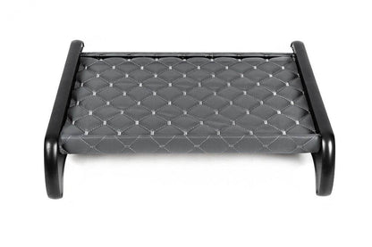 Shelf on the panel (Gray with gray thread) for Volkswagen Crafter 2016- - Reelken Auto