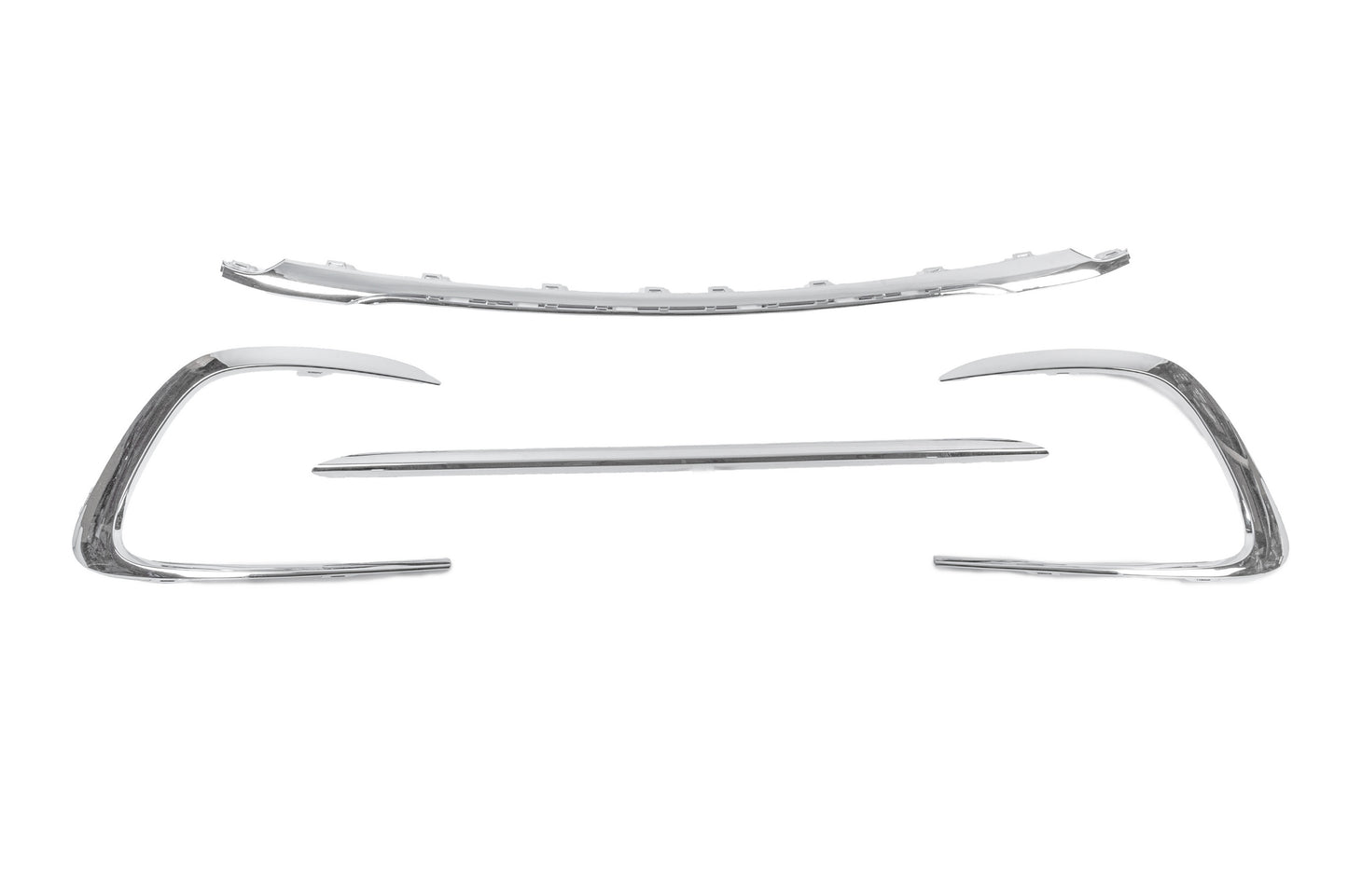 Front bumper chrome trim kit (2023+) for Mercedes Vito/V-class W447 2014- - image 4