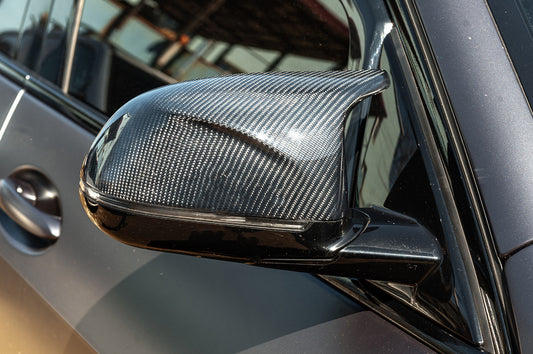Mirror caps M (2 pcs, Natural carbon) for BMW X5 G05 2019- - image 1