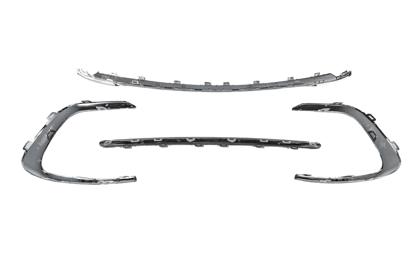 Front bumper chrome trim kit (2023+) for Mercedes Vito/V-class W447 2014- - image 7