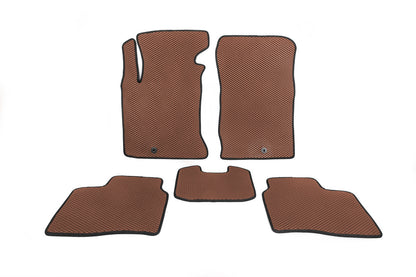 EVA Floor Mats HB (Brown) for Hyundai I-30 2007-2011 - image 1