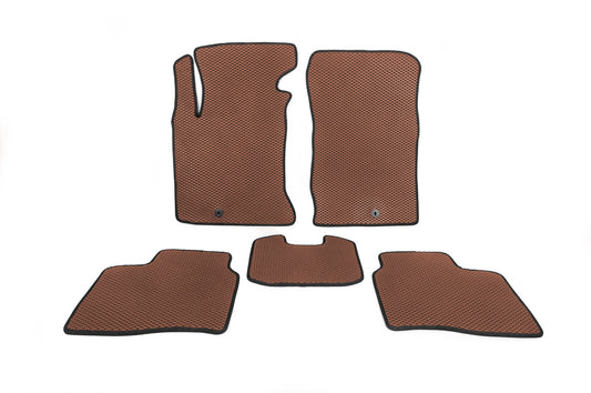 EVA Floor Mats HB (Brown) for Hyundai I-30 2007-2011 - image 1