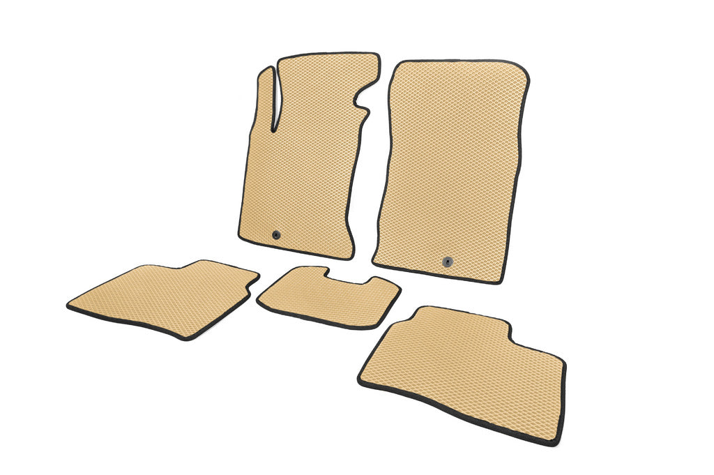 EVA Floor Mats HB (Beige) for Hyundai I-30 2007-2011 - image 2