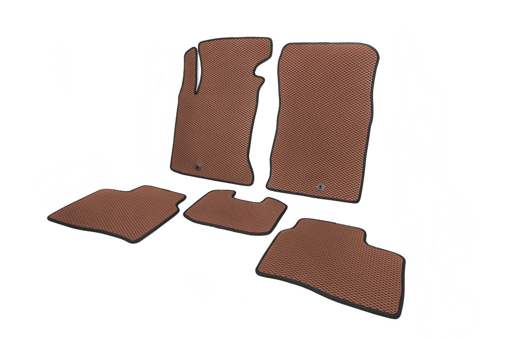 EVA Floor Mats HB (Brown) for Hyundai I-30 2007-2011 - image 2