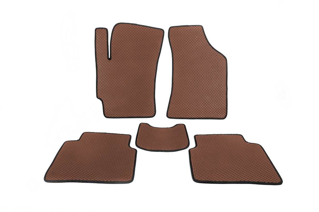 EVA mats (Brown) for Hyundai Elantra (XD) 2000-2011 - Reelken Auto