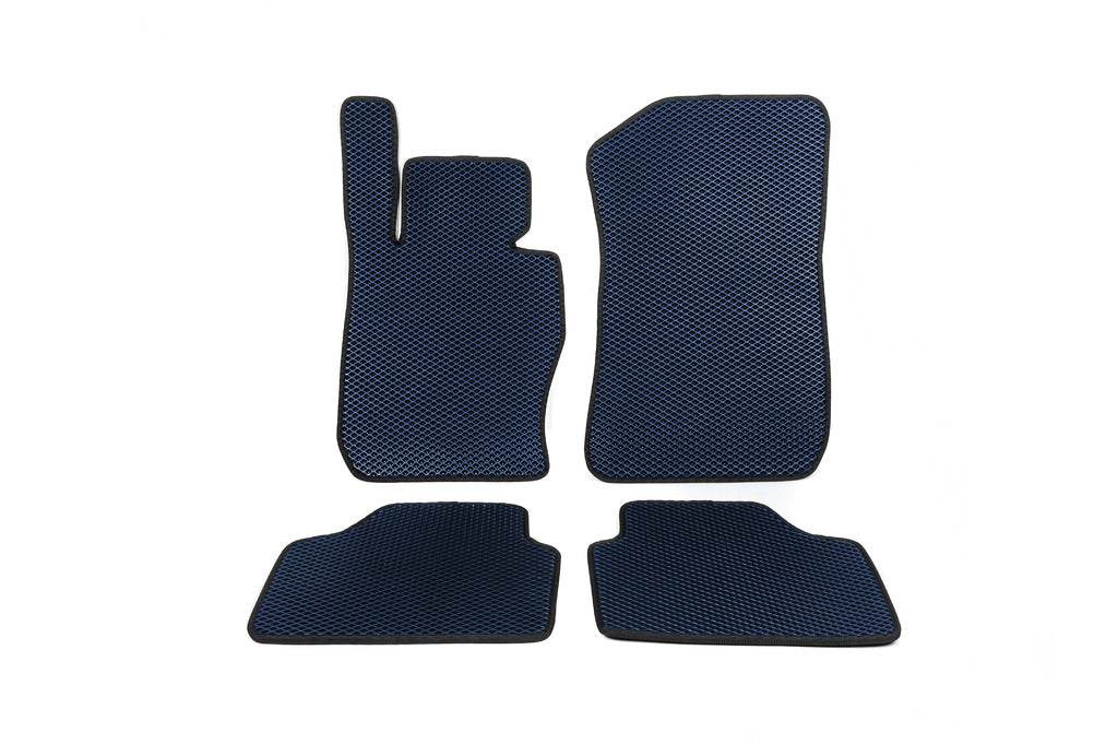 EVA mats (blue) for BMW X1 E-84 2009-2015 - Reelken Auto