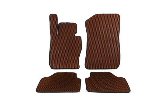EVA mats (brown) for BMW X1 E-84 2009-2015 - Reelken Auto