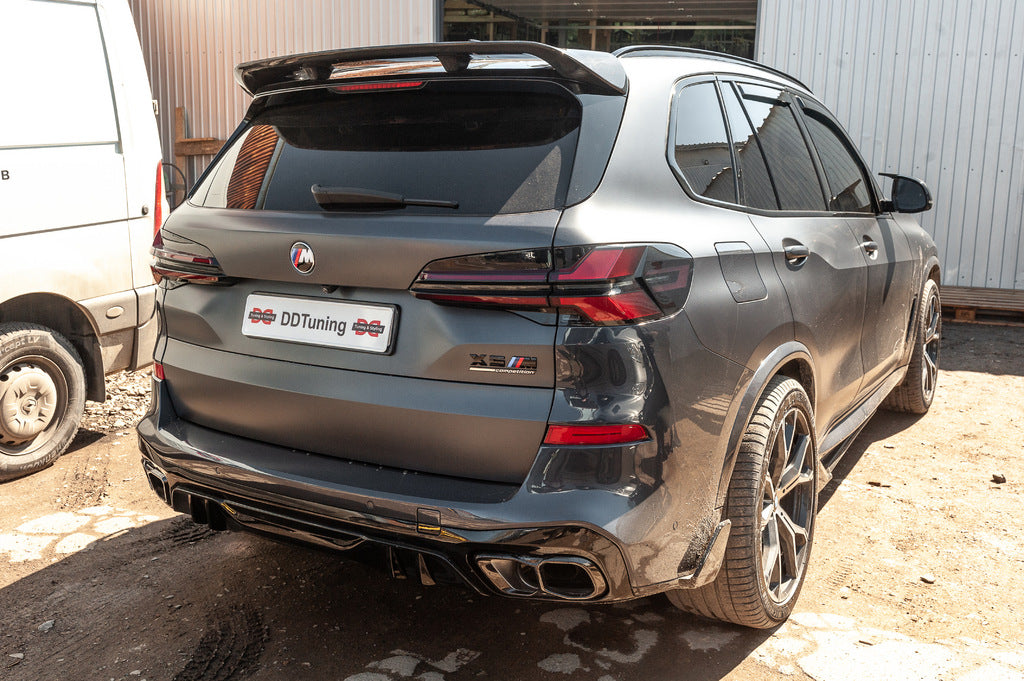 Rear window spoiler V3 (Natural carbon) for BMW X5 G05 2019- - image 10