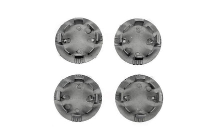 Wheel caps 55/43mm op5543b (black, 4 pcs.) for Opel - Reelken Auto