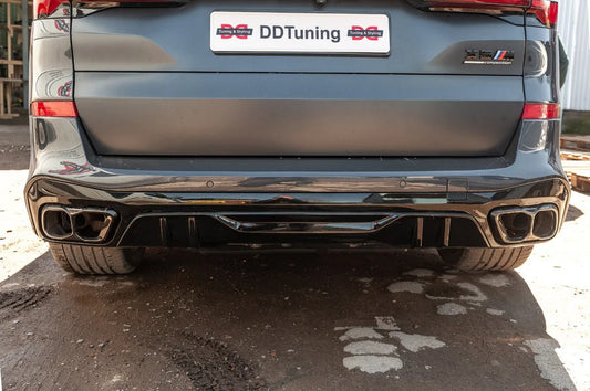 Paradigma rear bumper diffuser (for M-Sport, 2023+) for BMW X5 G05 2019- - image 1