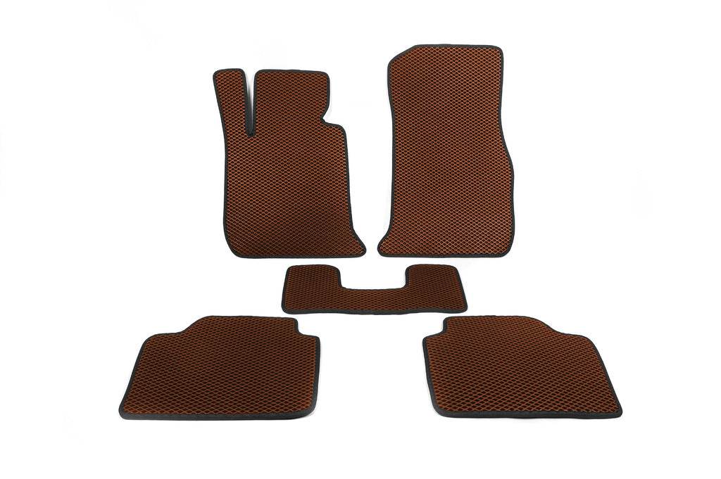 EVA mats (brown) for BMW 3 series F-30/31/34 2012-2019 - Reelken Auto