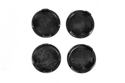 Wheel caps 53/51mm black frd5351b (4 pcs) for Ford - Reelken Auto